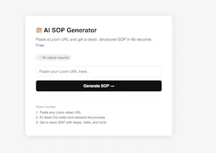 AI SOP Generator gallery image