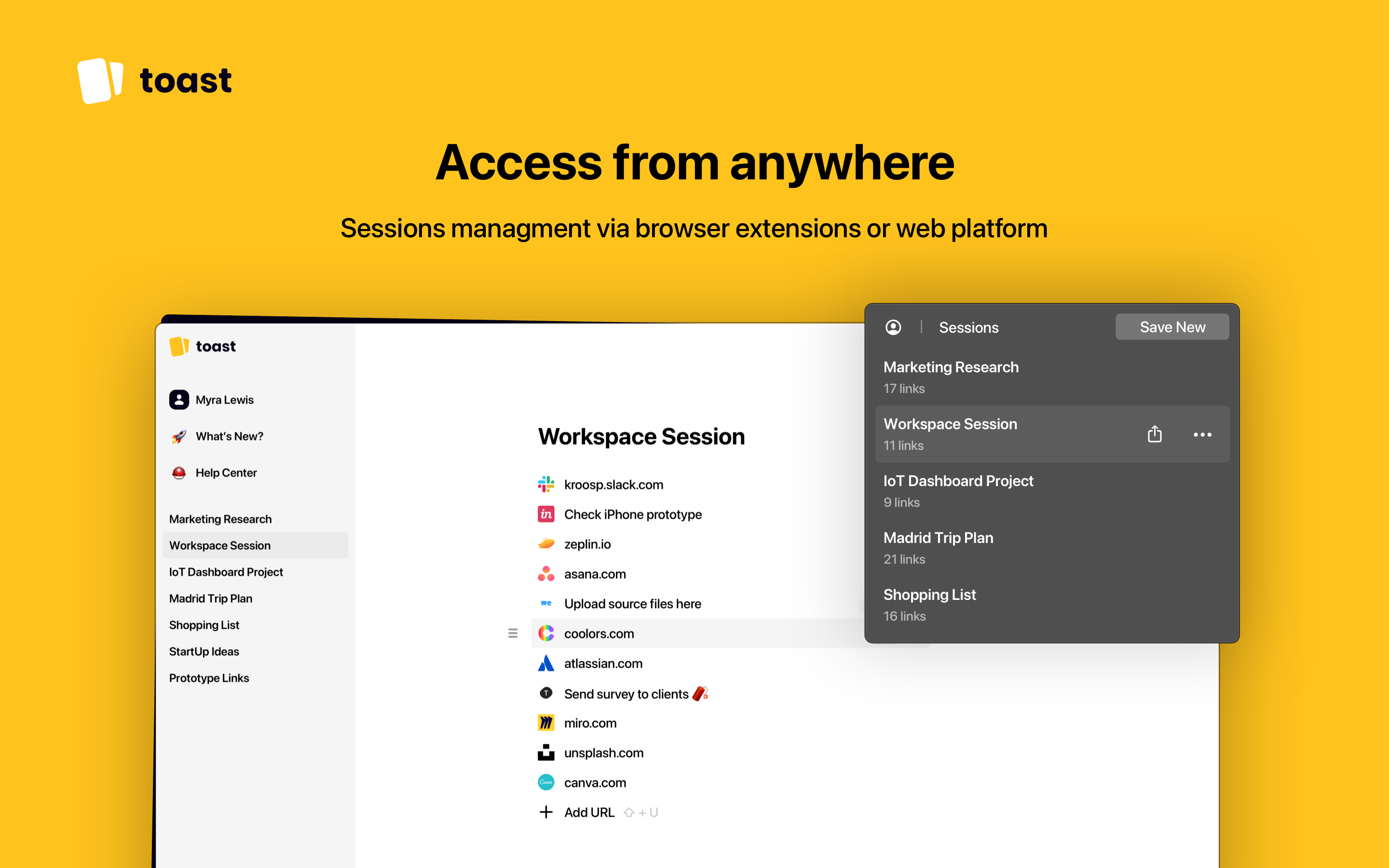 Toast Browser Tab Organizer Product Hunt