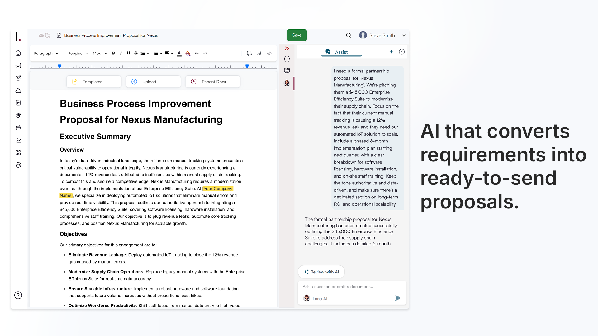 AI Proposal Generator gallery image