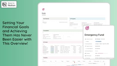Notion Budget & Expense Tracker gallery image