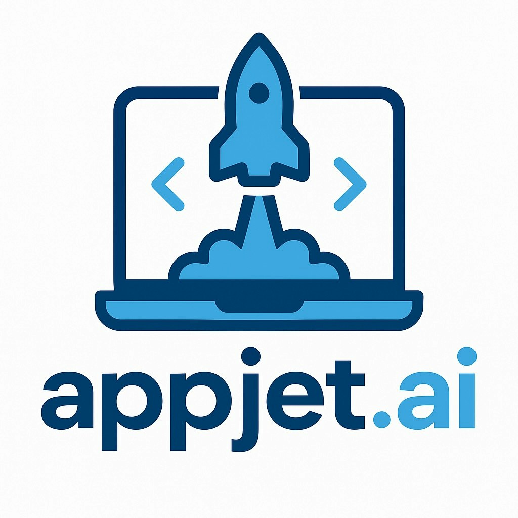 Appjet.ai - Vibe-coding for serious devs logo