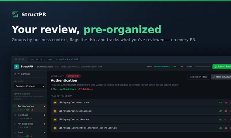 StructPR screenshot 2
