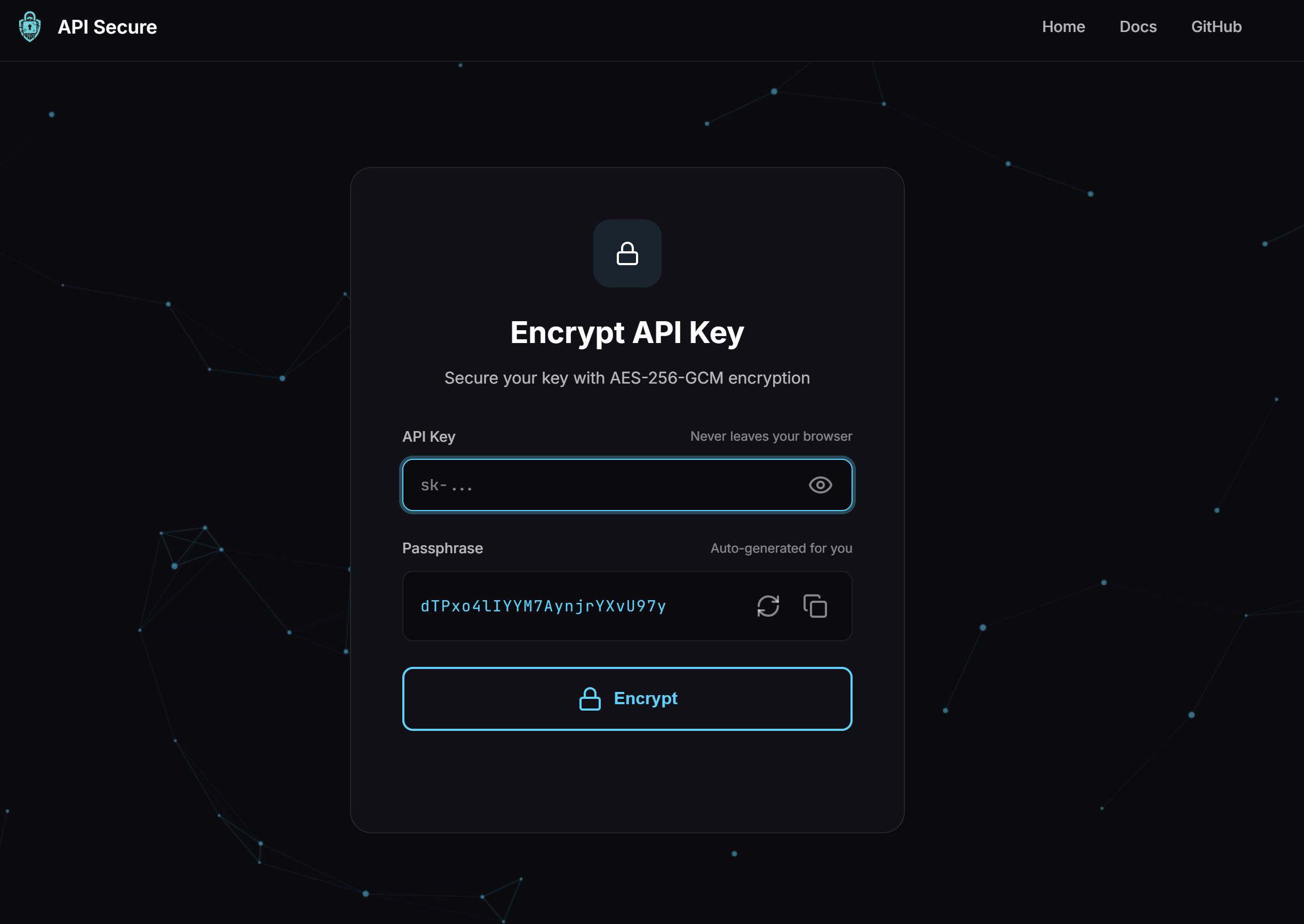 API Secure gallery image