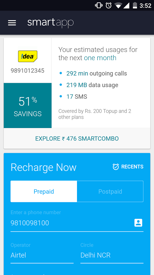 smartapp - smart recharge app gallery image