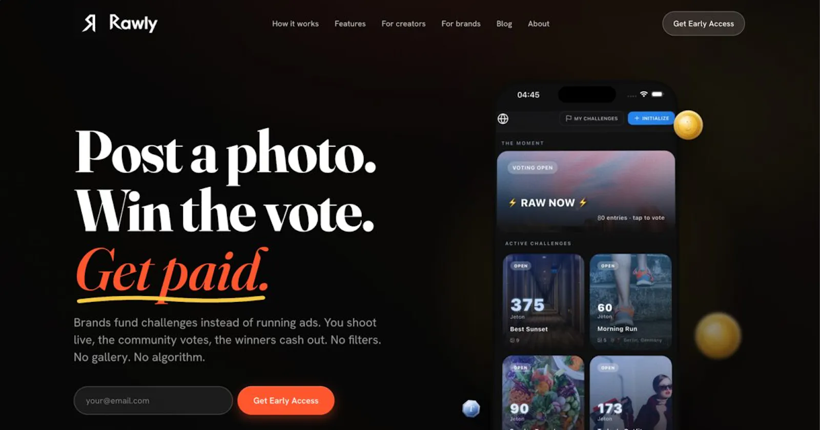 Rawly screenshot 1