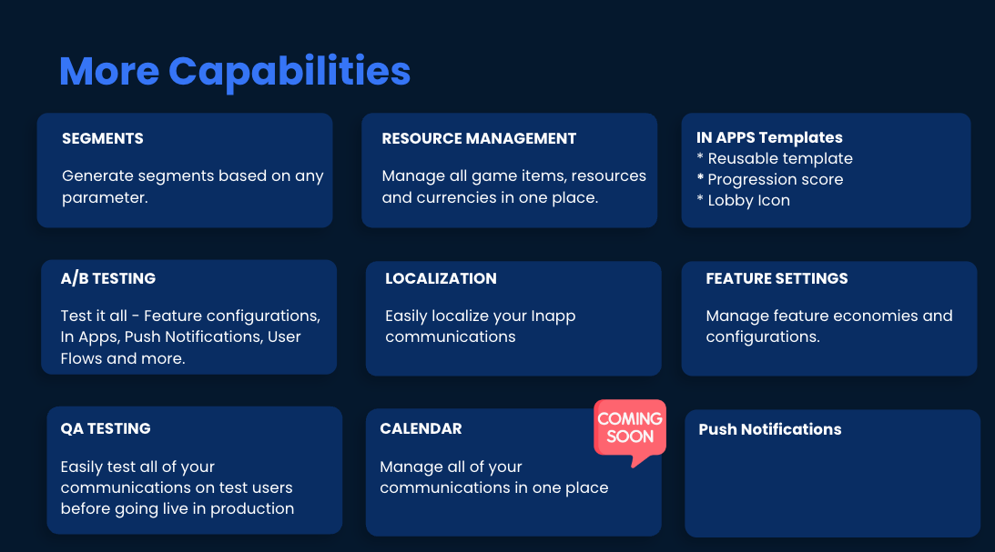 Kinoa - Liveops and Monetization Engine media 3