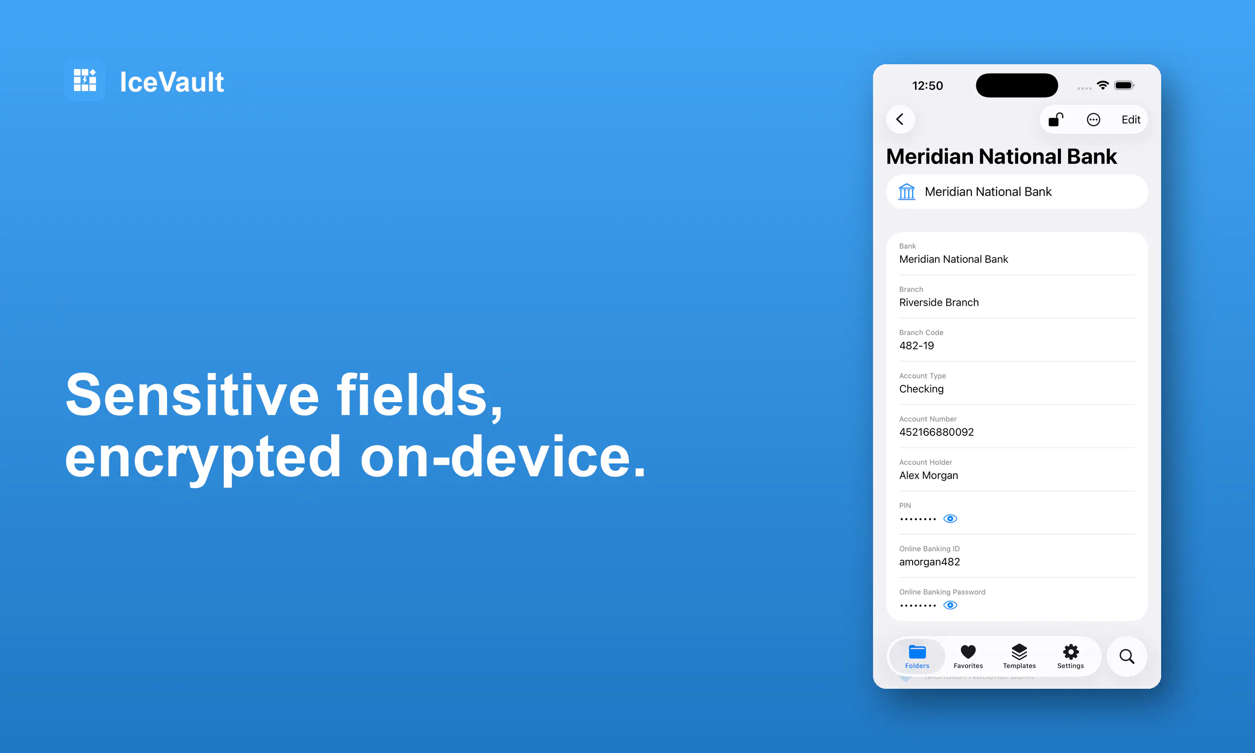 IceVault — Encrypted Local Database gallery image