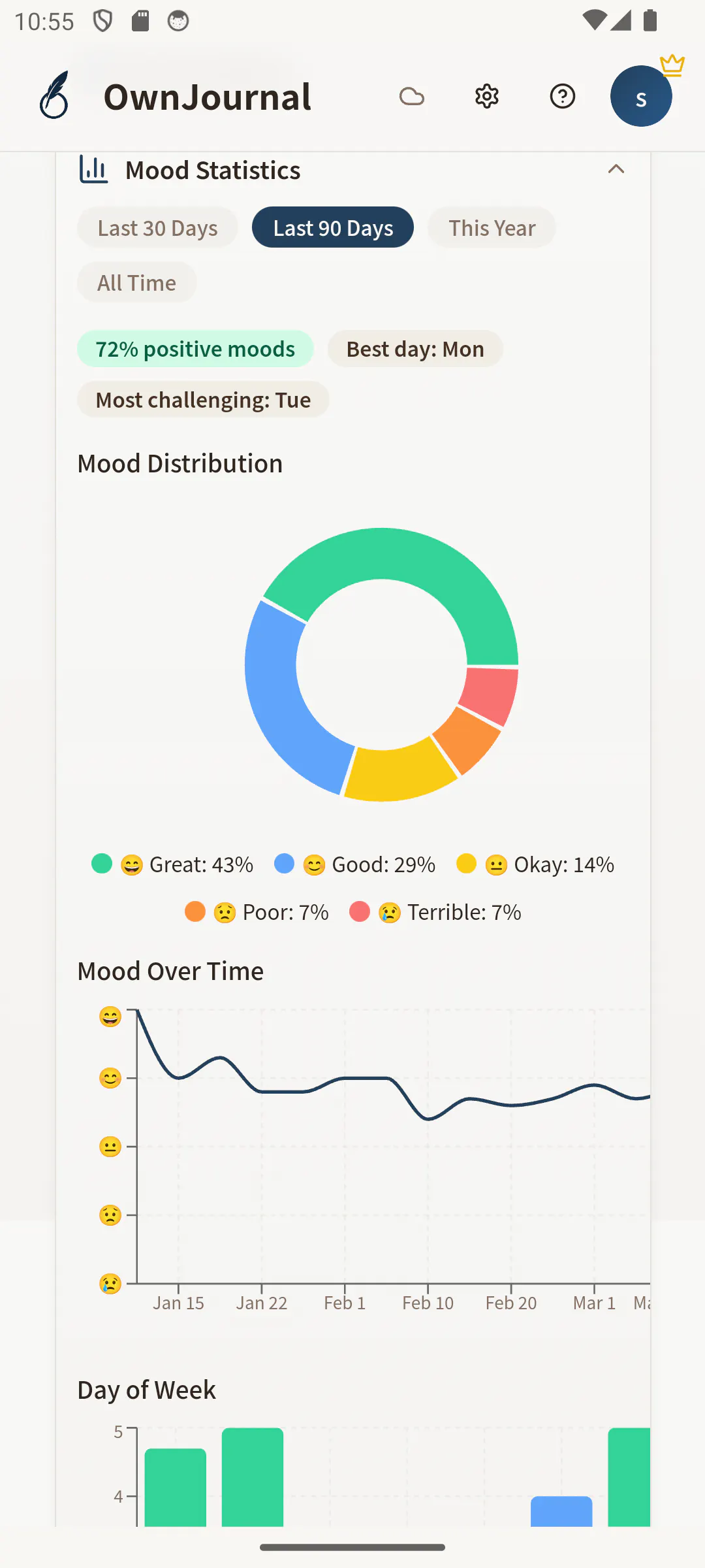 OwnJournal screenshot