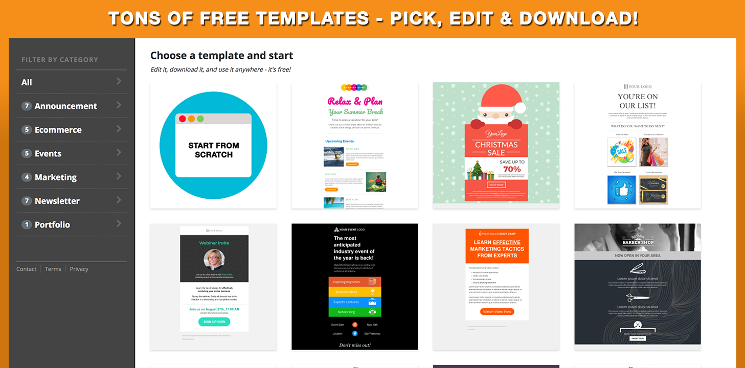 Templates by Email Monster gallery image