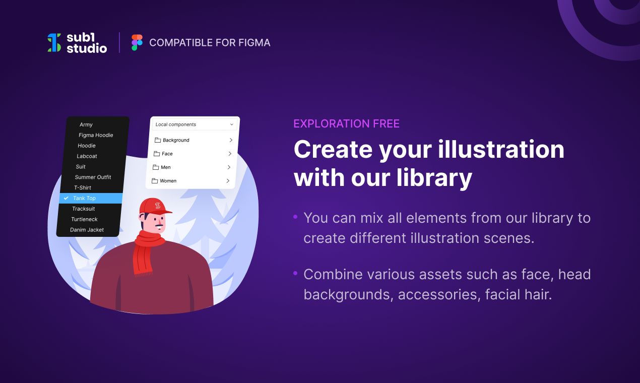 SUBLUS 1.0 - Biblioteca di illustrazione personalizzabile media 2