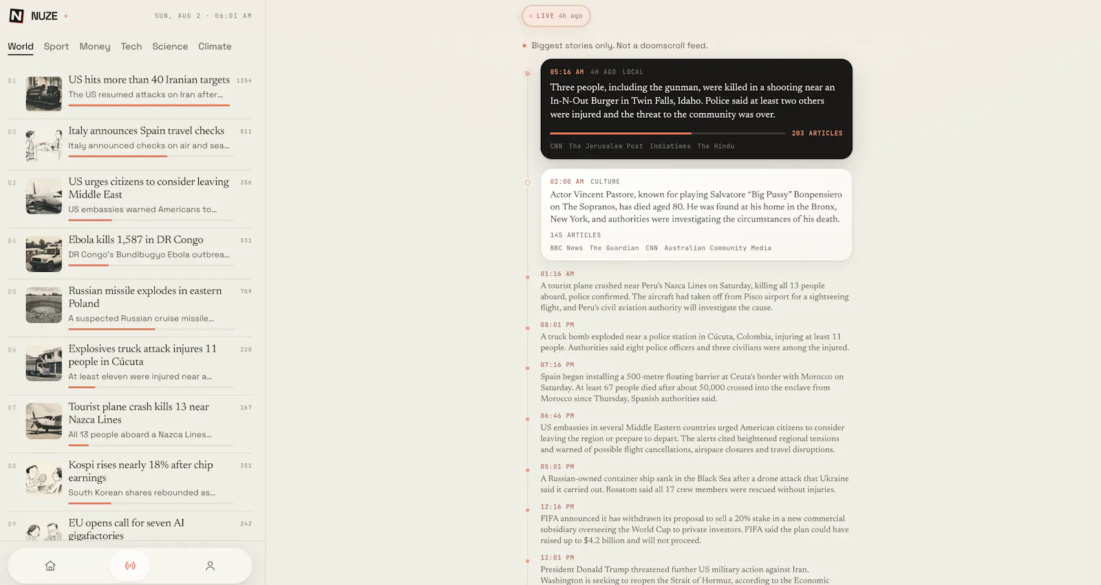 Nuze screenshot 3