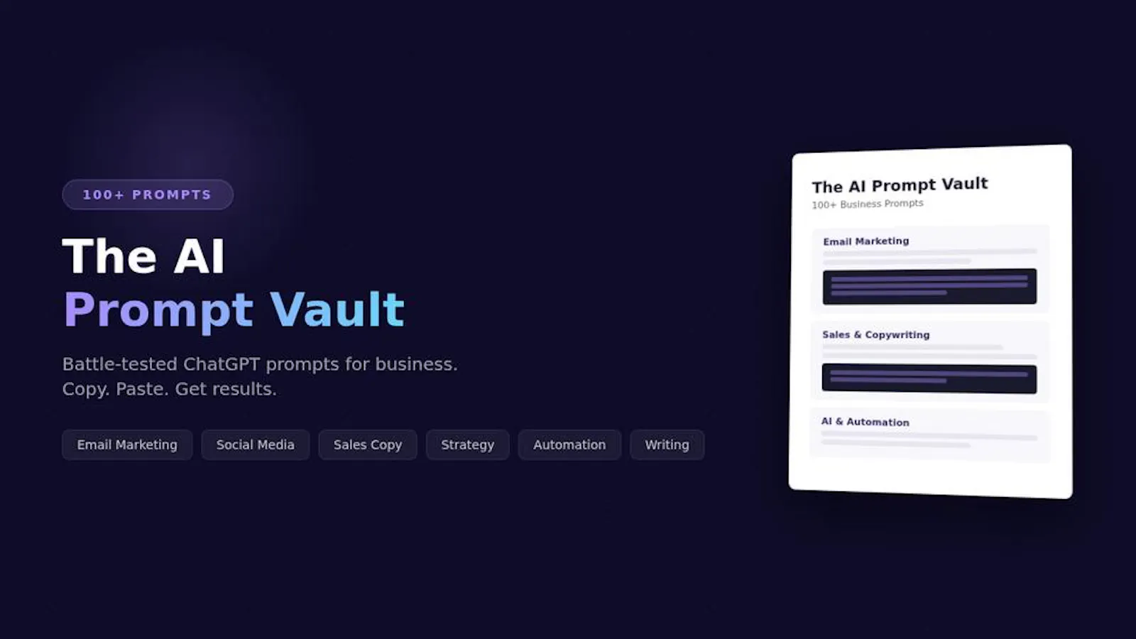 AI Business Vault screenshot 2