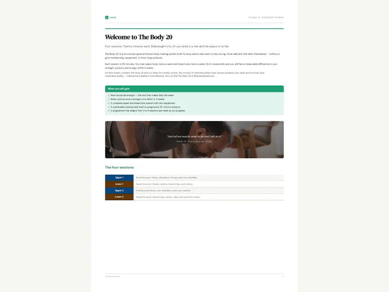Fitness by solved. screenshot 4