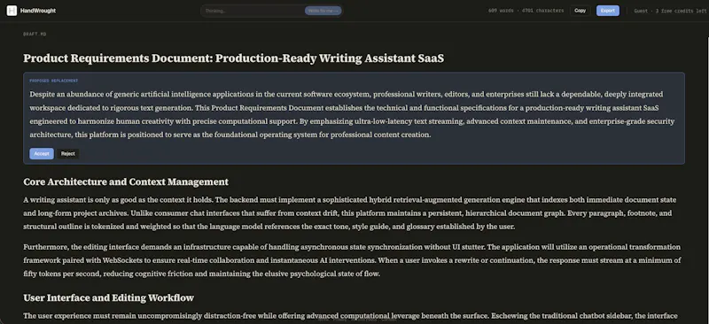 HandWrought screenshot 3