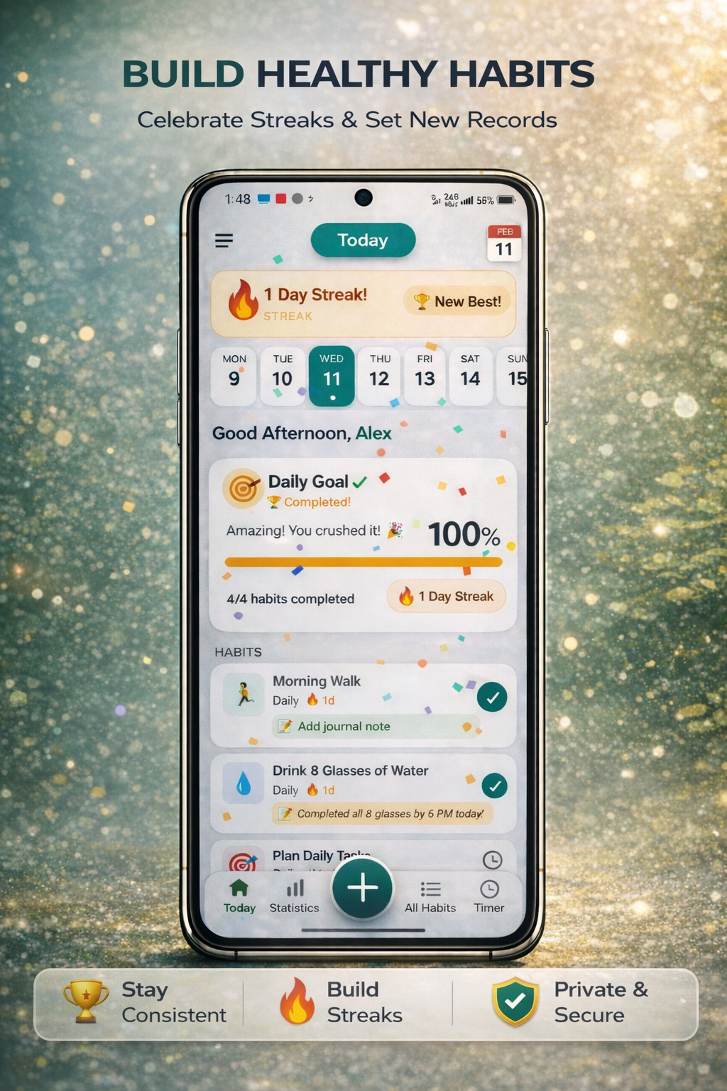 Habit Tracker – Focus media 2