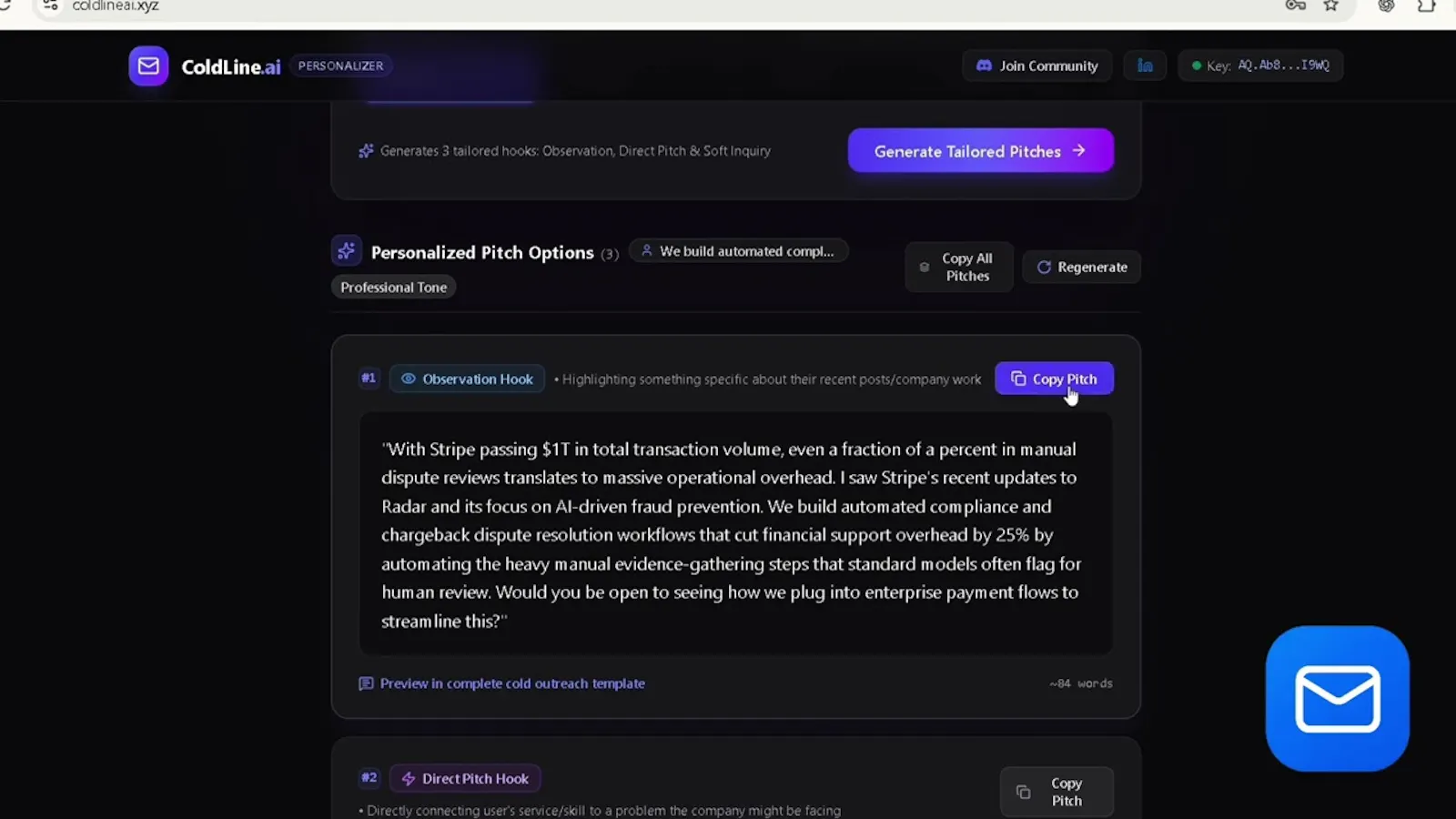 Coldlineai screenshot 1 (video preview)