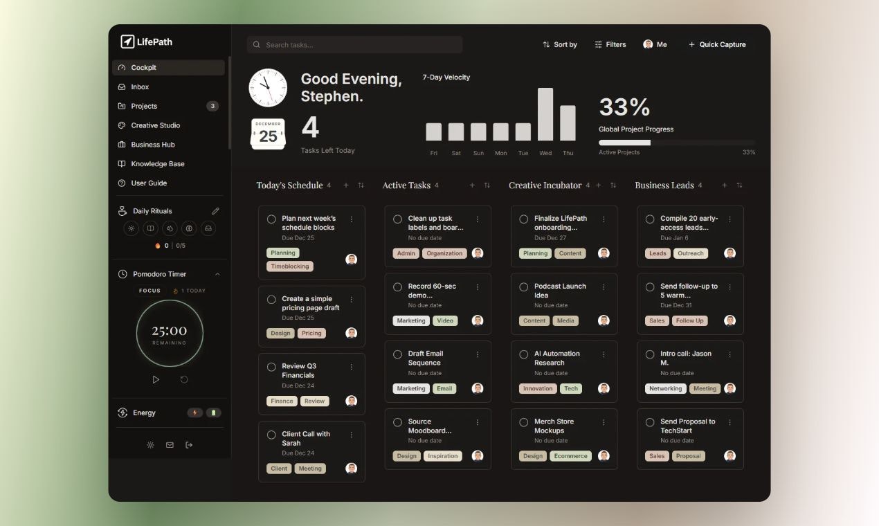 LifePath - Screenshot 2 showing product features and functionality