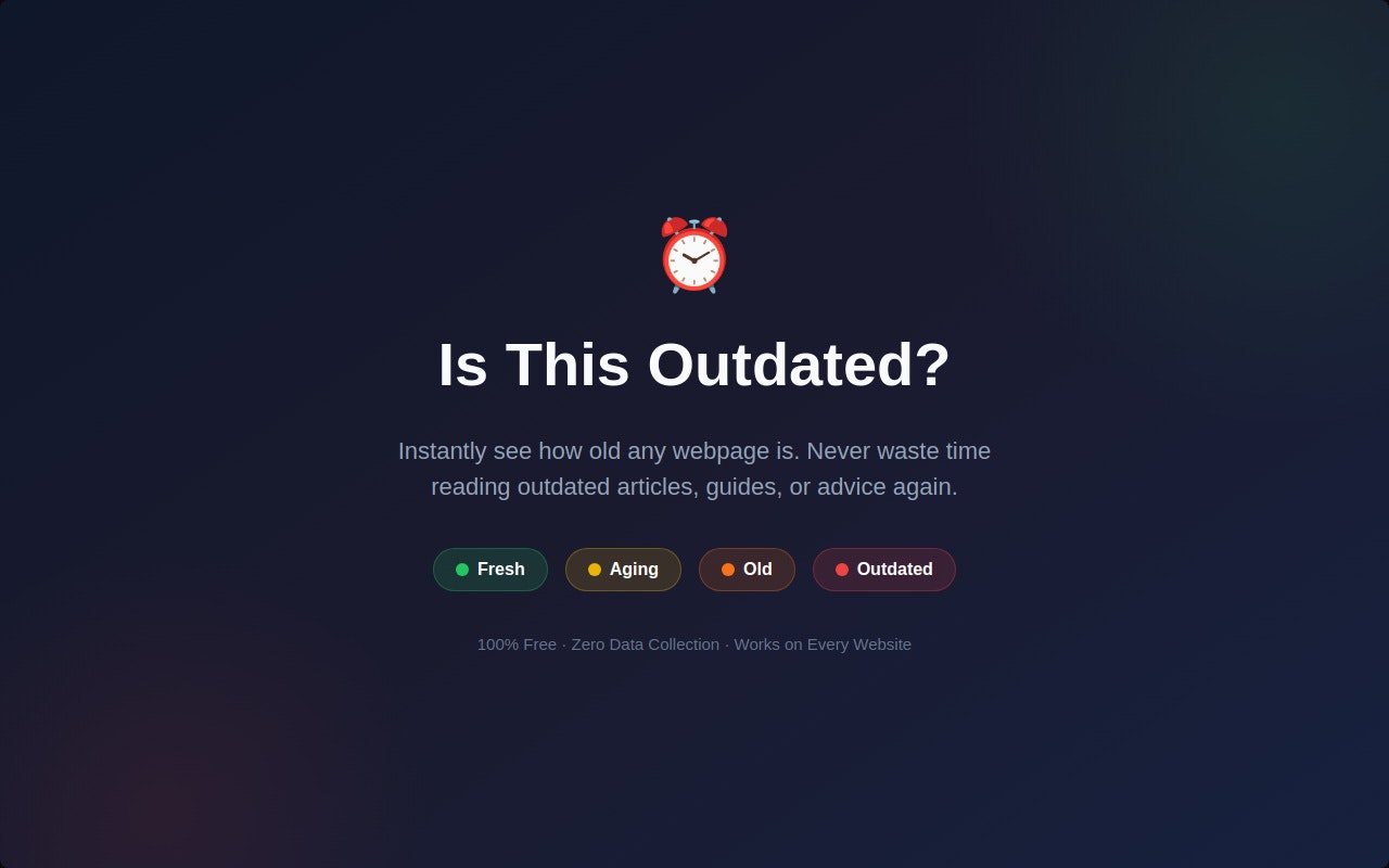 Is this Outdated? gallery image