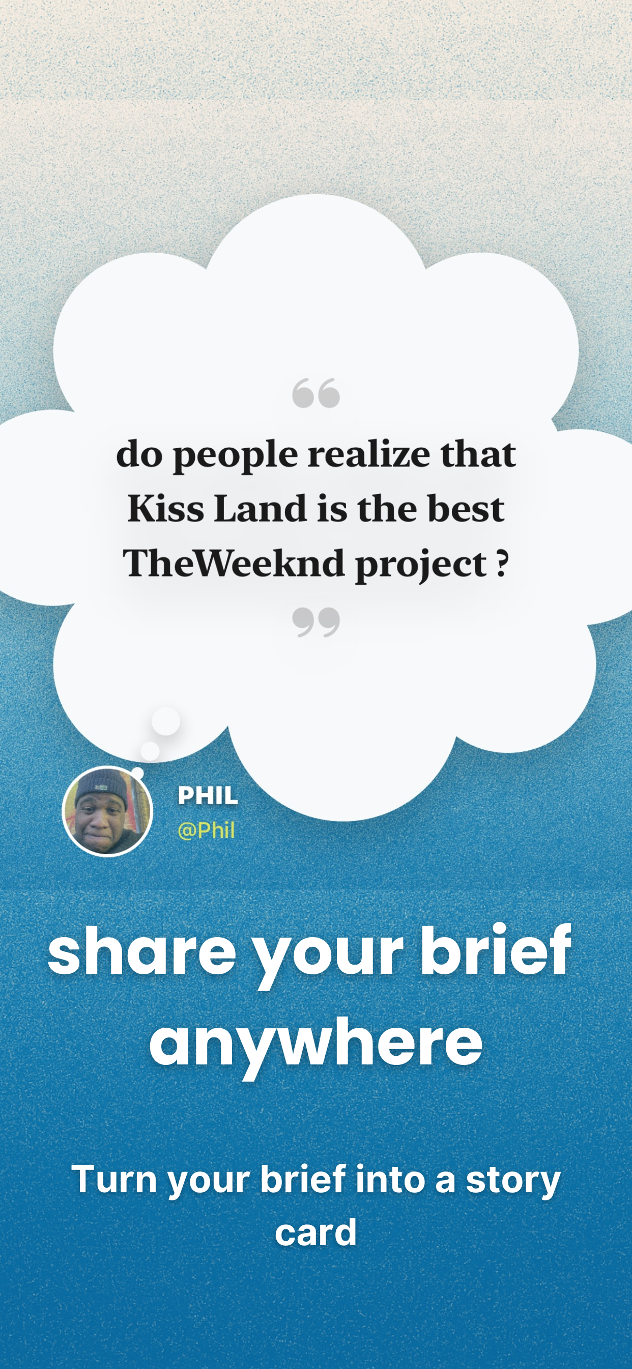 Brief - Screenshot 3 showing product features and functionality