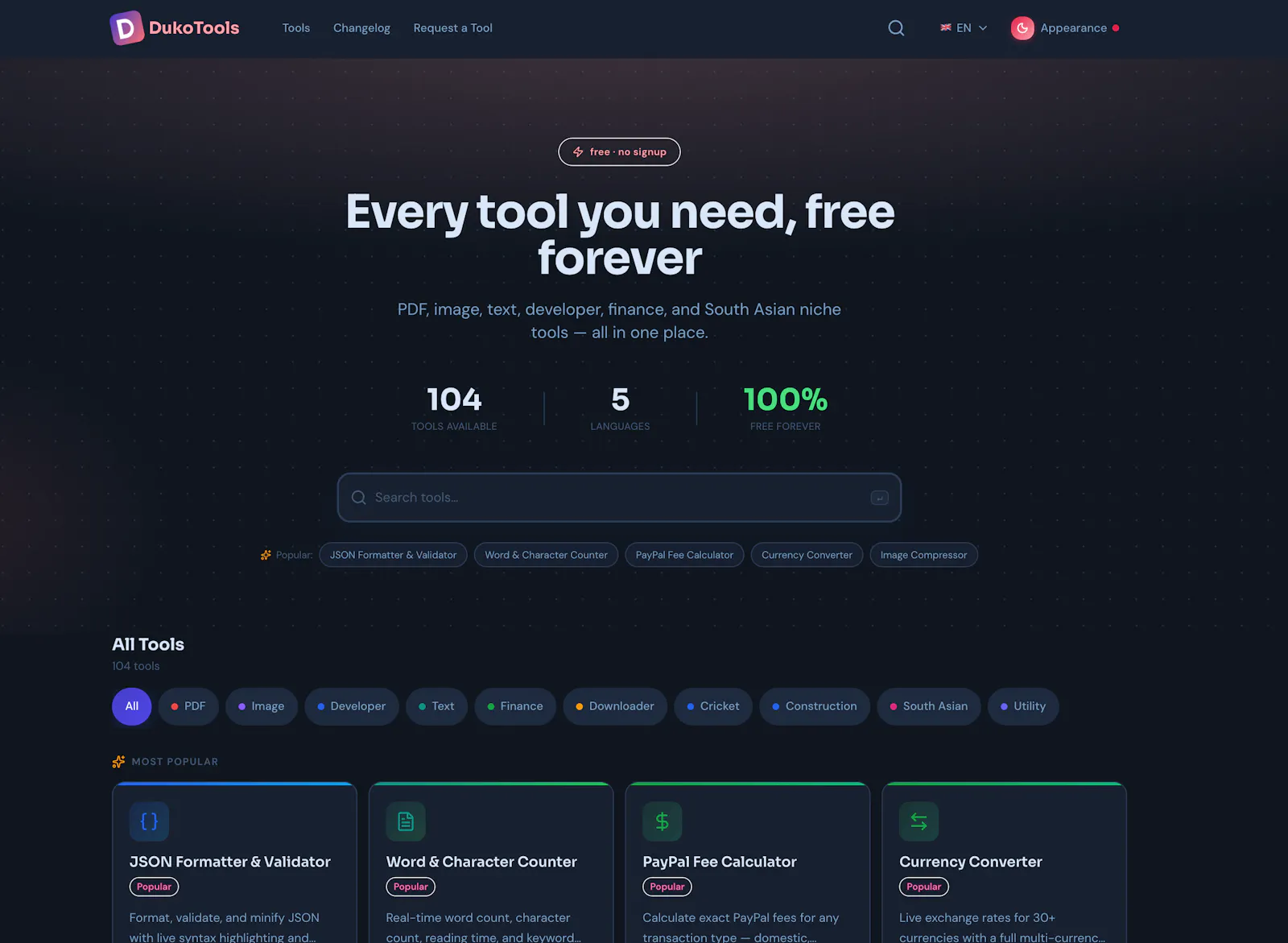 DukoTools screenshot 1