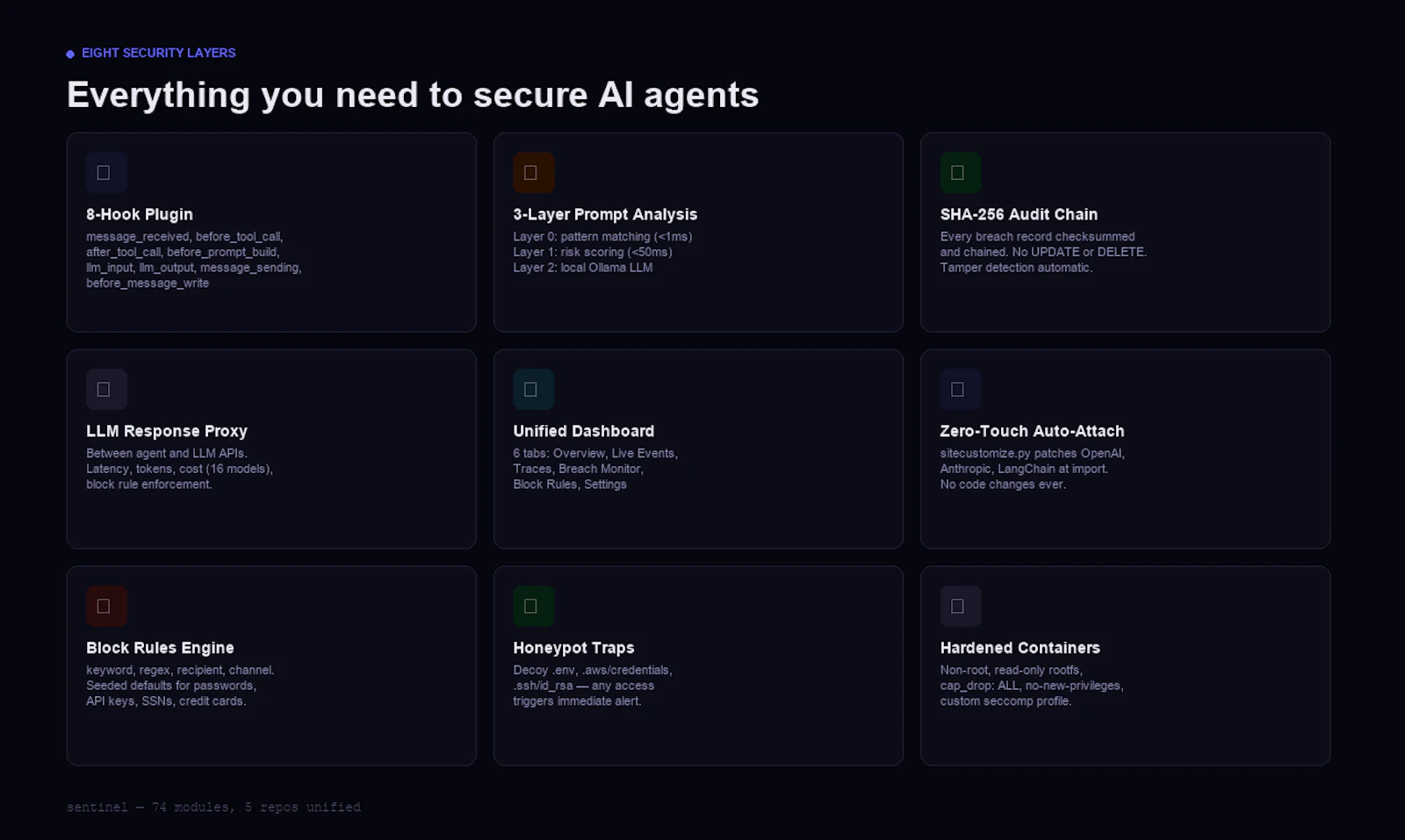 Sentinel screenshot 2