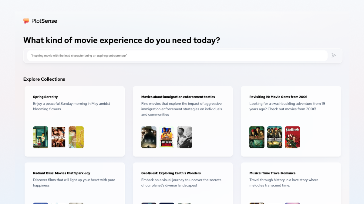 PlotSense AI gallery image