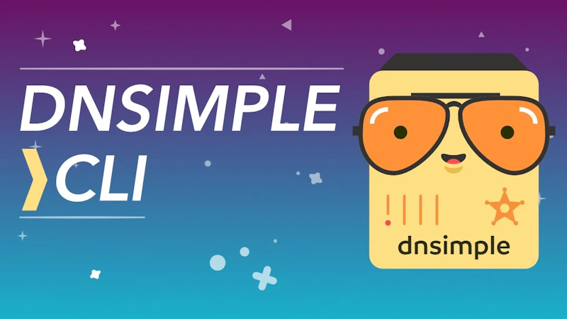 DNSimple CLI screenshot 1 (video preview)