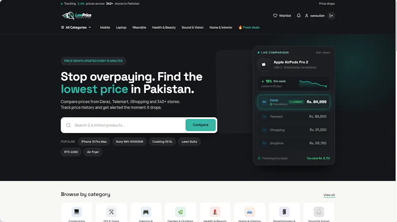 LowPrice.pk screenshot 1