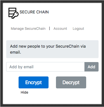 SecureChain (Beta) gallery image