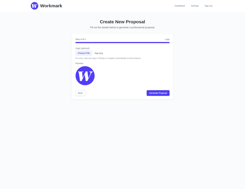 Workmark screenshot 7
