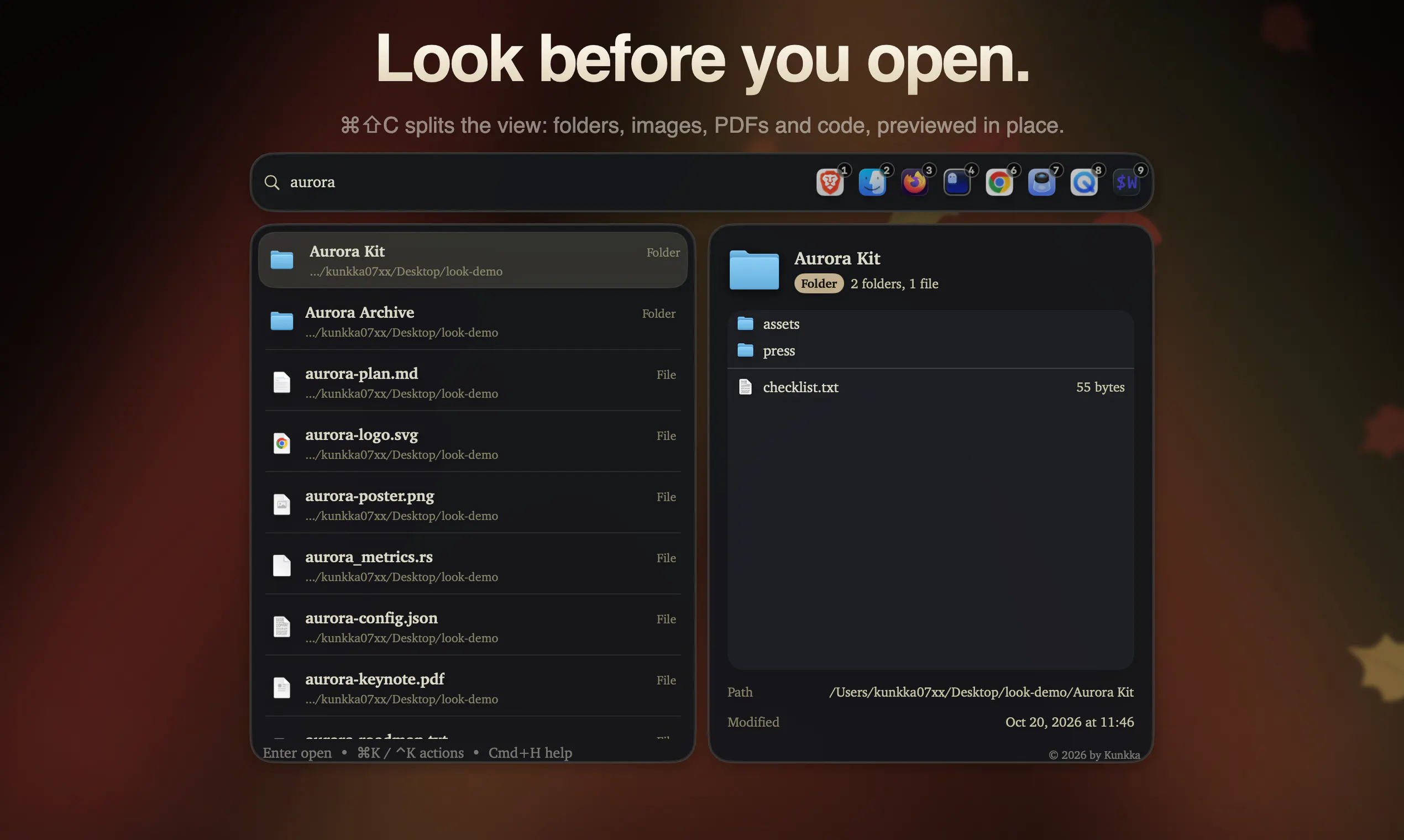 Look Launcher gallery image