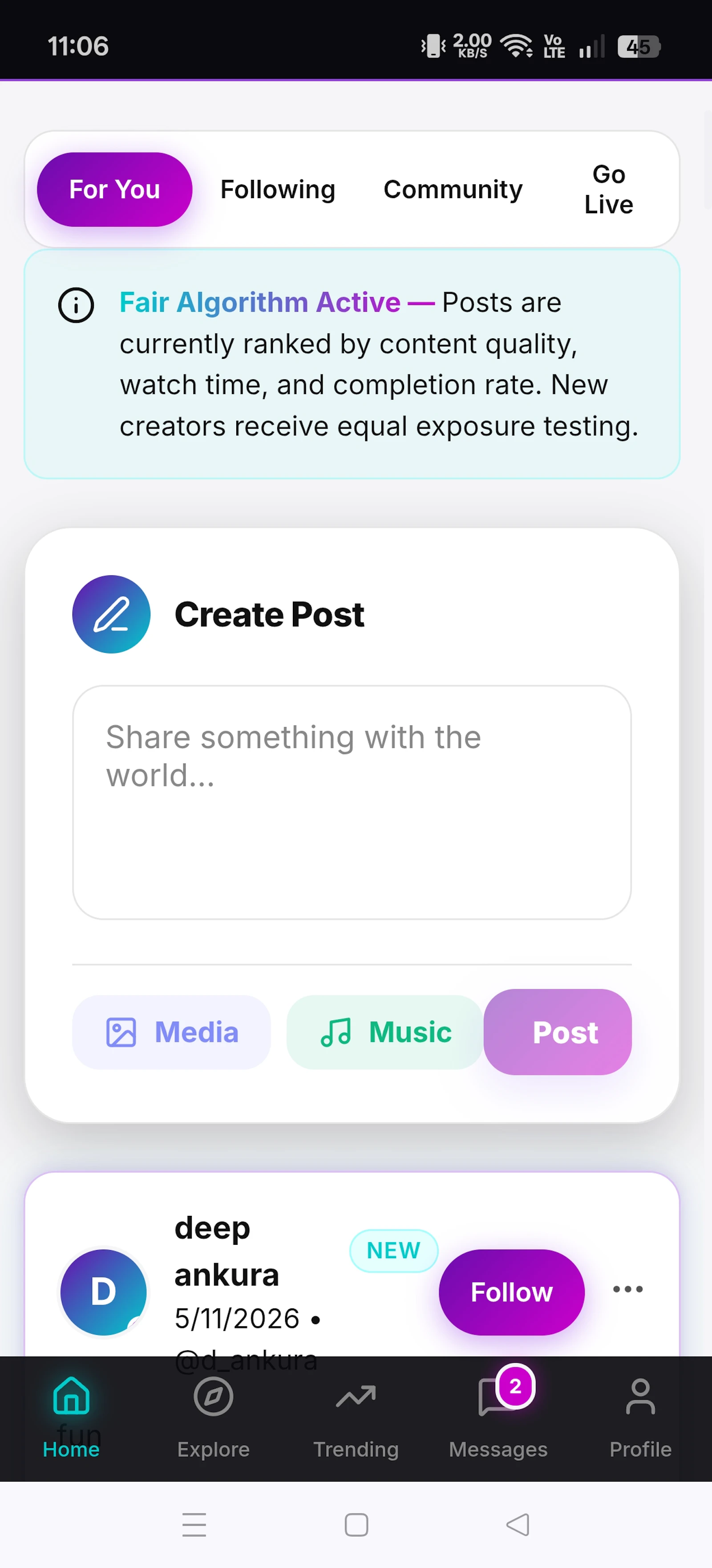 Indico social  screenshot 3