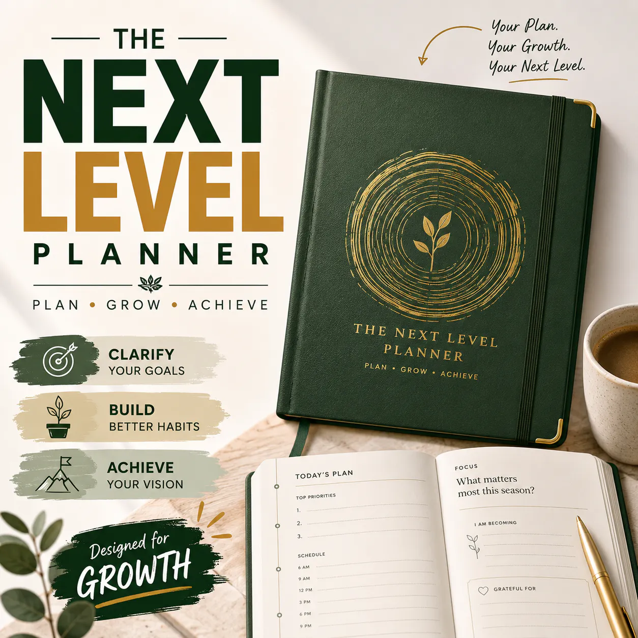 The Next Level Planner |Unlock Potential gallery image