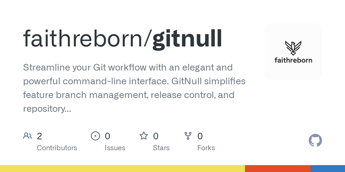 Gitnull - Automatizza Gitflow con comandi di terminale elegante come Gitnull media 3