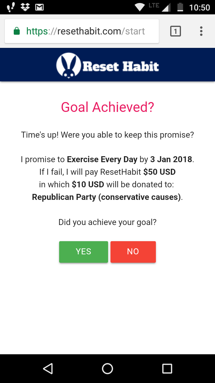 Reset Habit gallery image