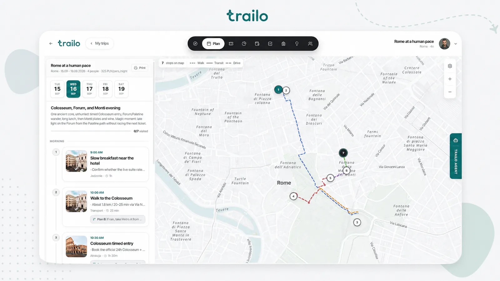 Trailo - AI Trip Planner & Organizer screenshot 4