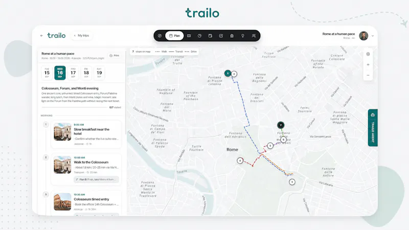 Trailo - AI Trip Planner & Organizer screenshot 4