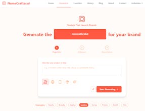 NameCrafter.ai gallery image