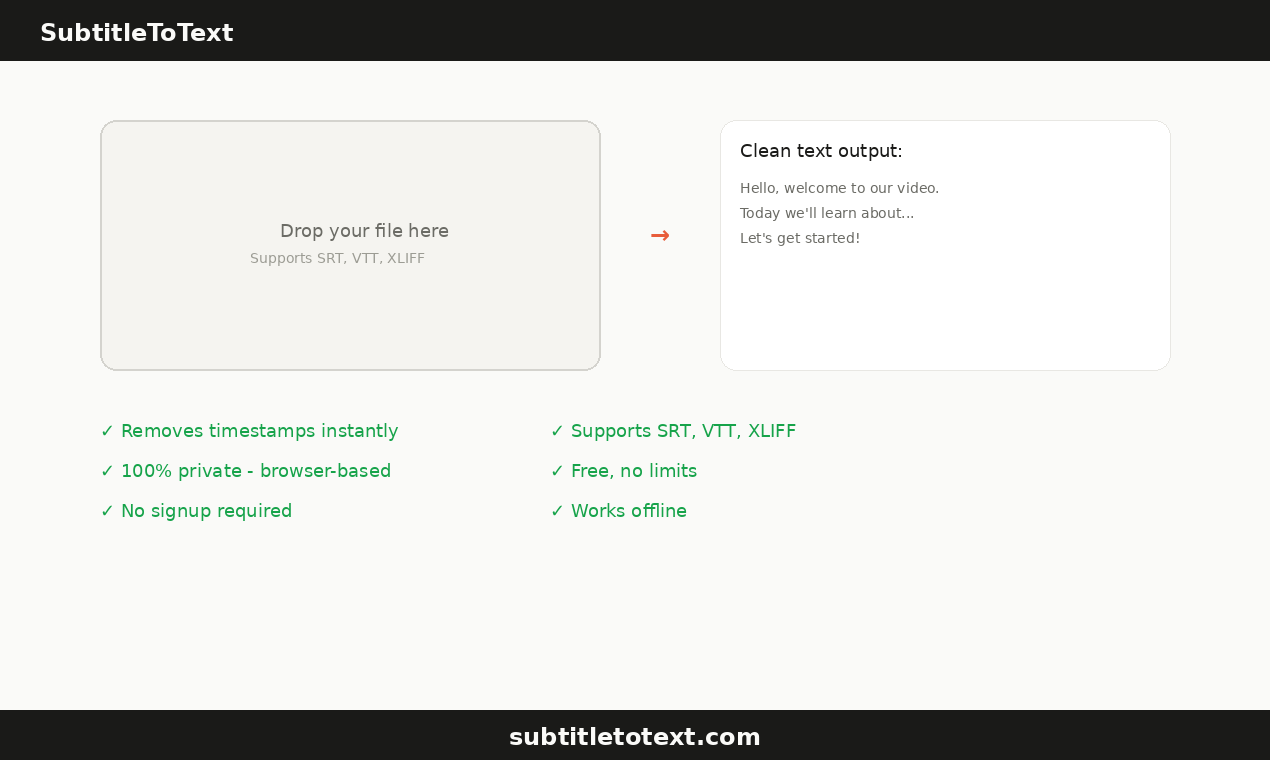 SubtitleToText gallery image