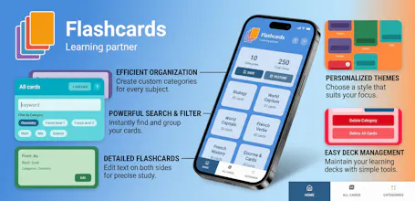 Flashcards - Learning partner gallery image