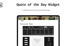 Dictionary & Daily Quote Widget media 2