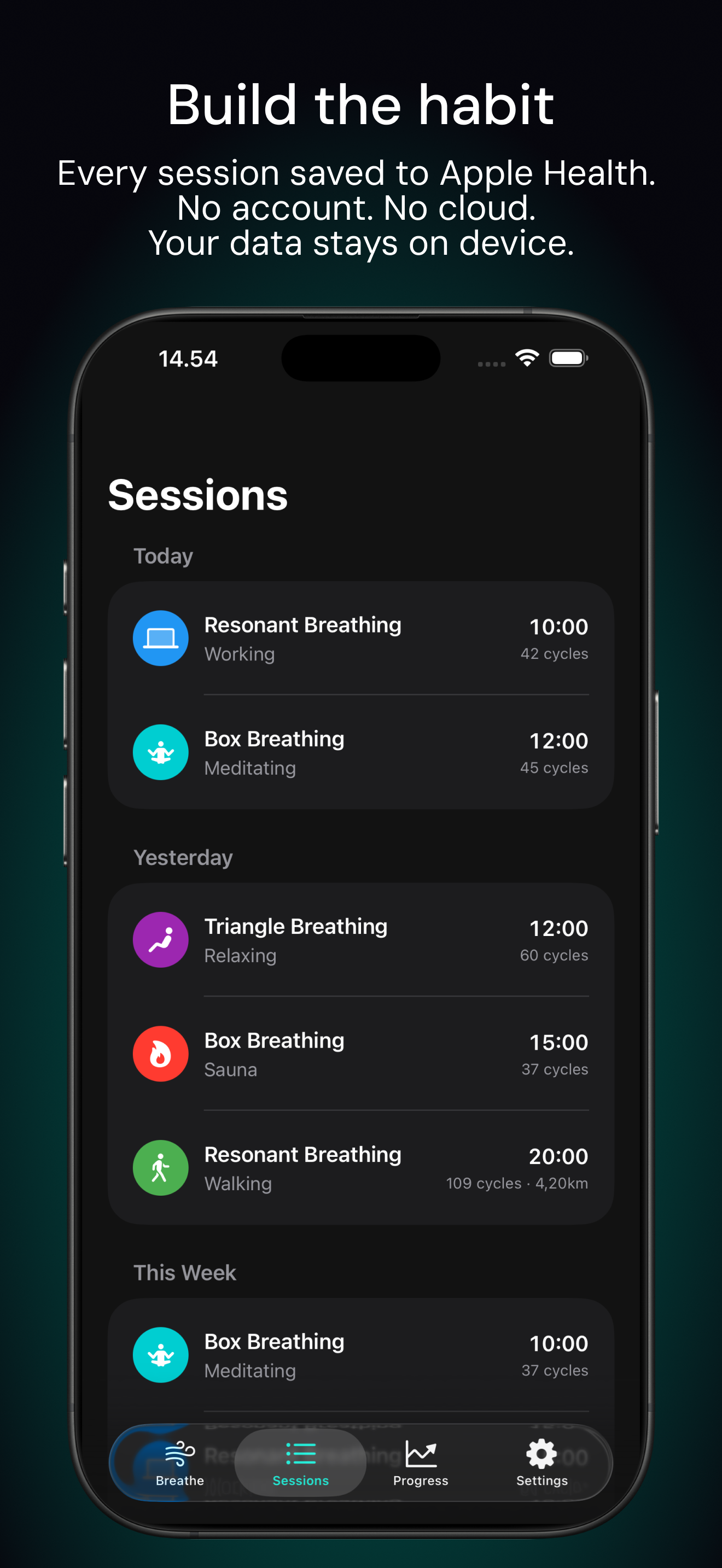 Pust Focus - Haptic Breathing App gallery image