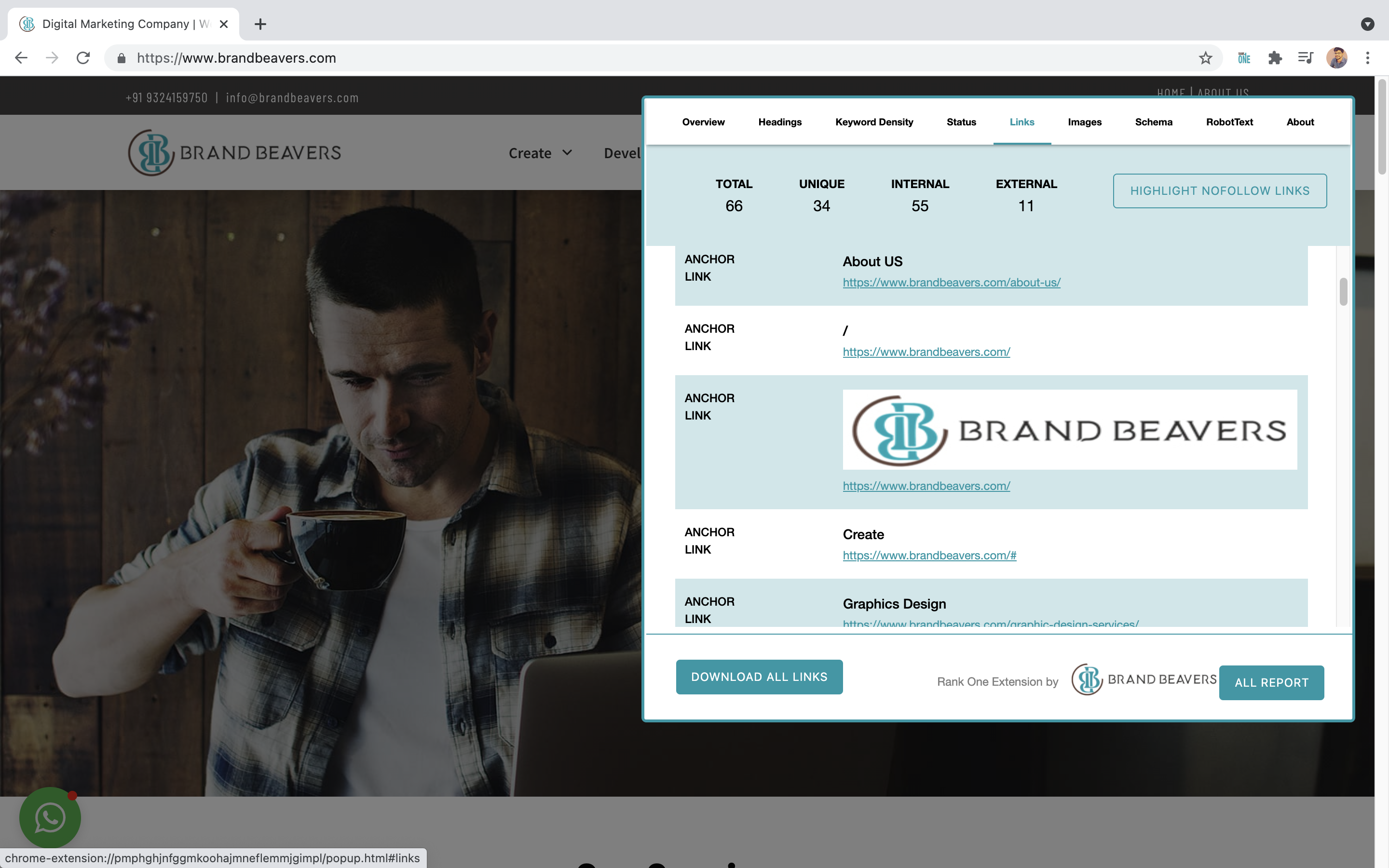 Rank One: On-Page SEO extension gallery image