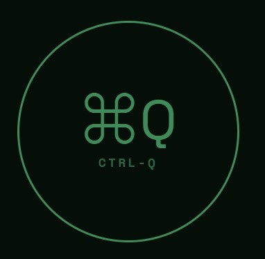 ⌘Q: Quit to be happy. 