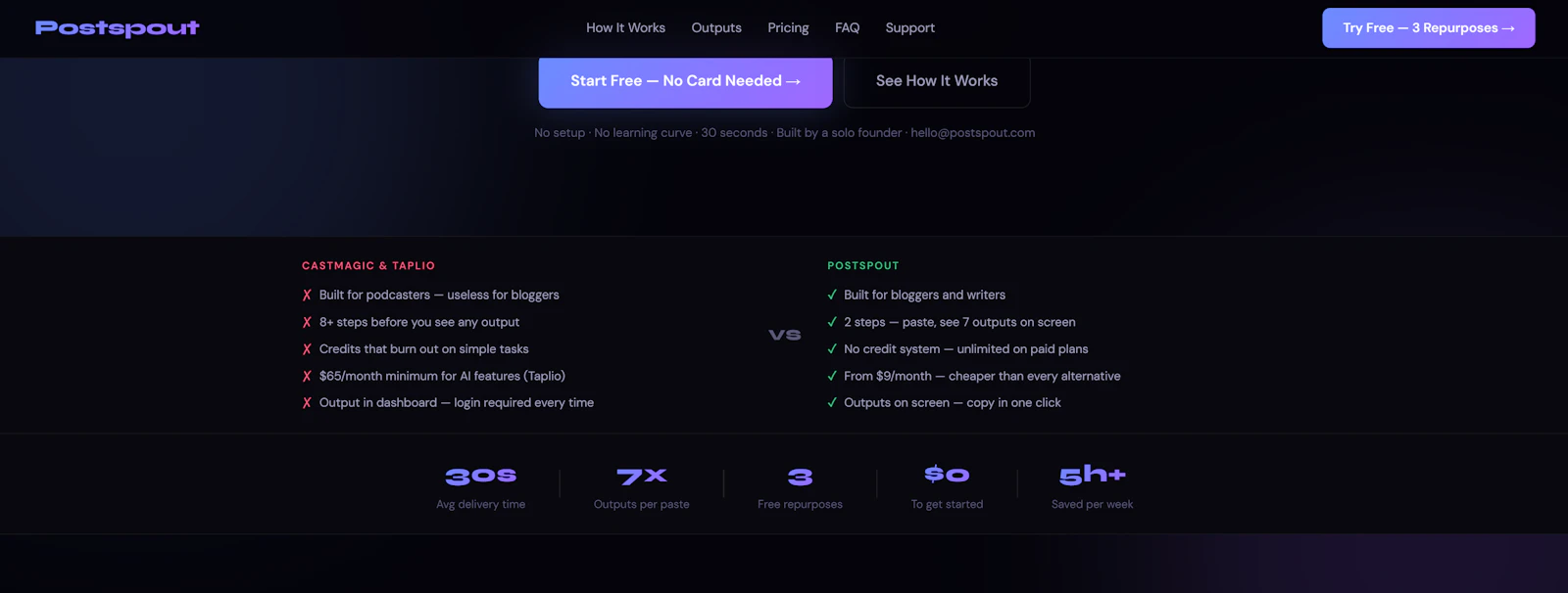 Postspout screenshot 2