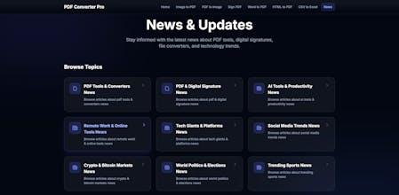 File Conversion Toolkit PDF Converter gallery image