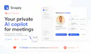AI meeting notes by Snaply