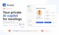 AI meeting notes by Snaply