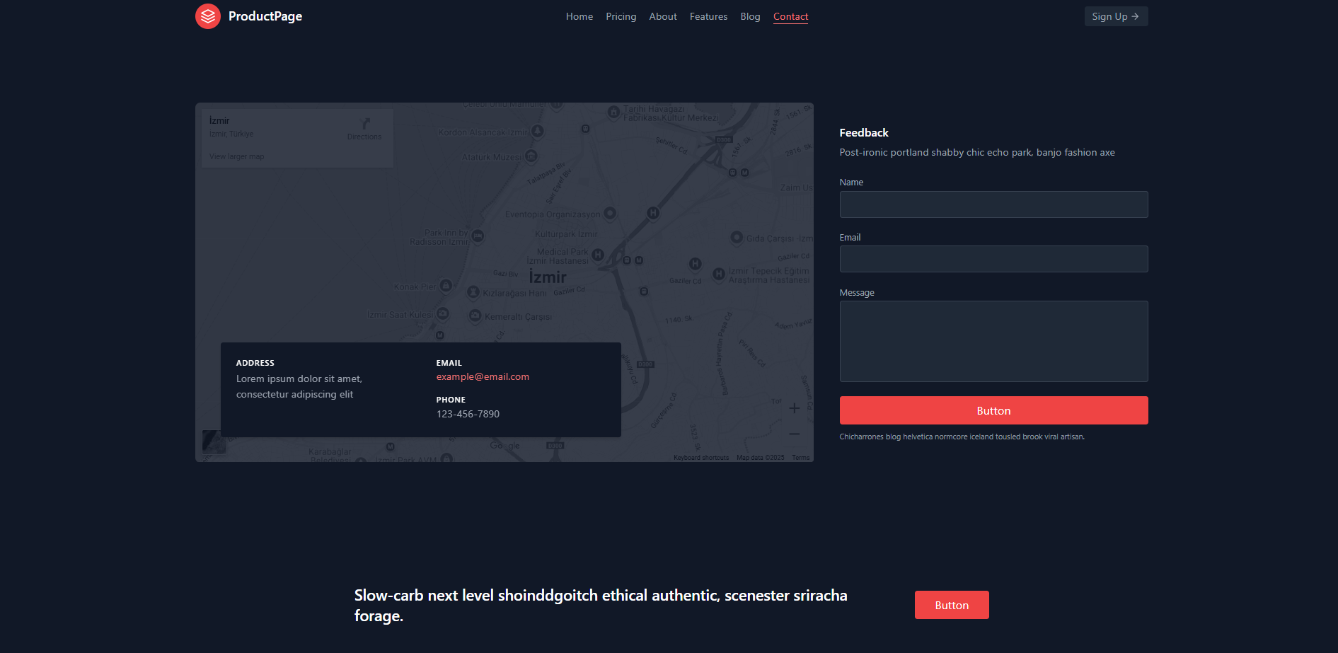 Média ProductPage - Modèle SAAS HTML - ProductPage rend le lancement rapide et simple 2