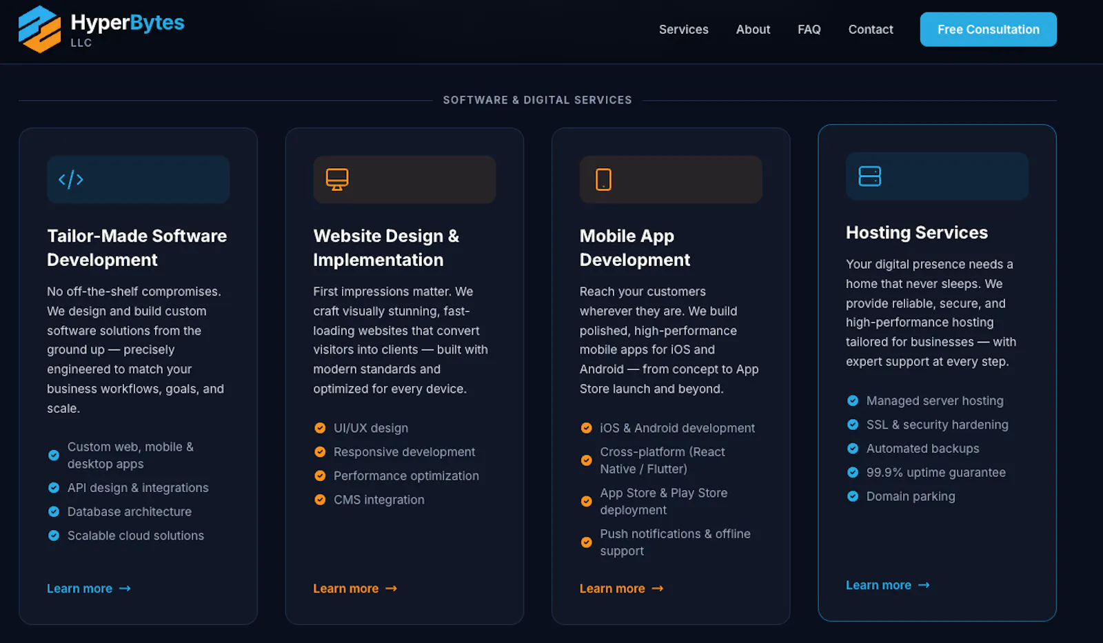 HyperBytes LLC screenshot 2
